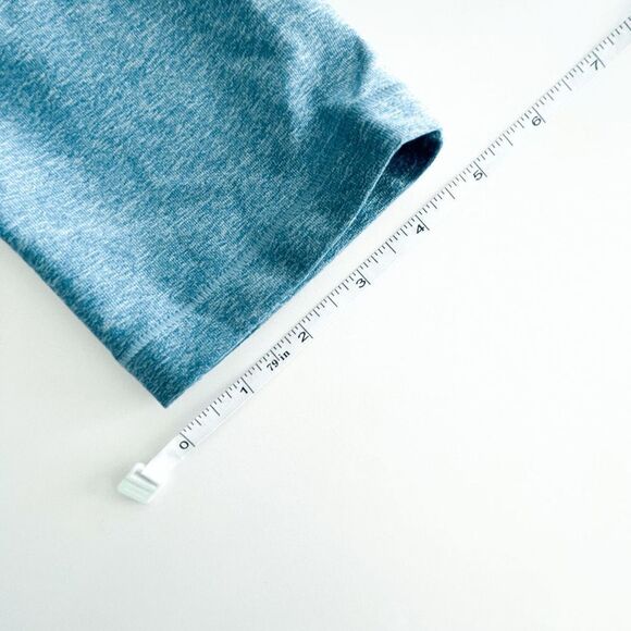 Puma Womens Leggings Cropped Power Shaped Stretch Waist Teal Heather S NWT - Picture 10 of 10